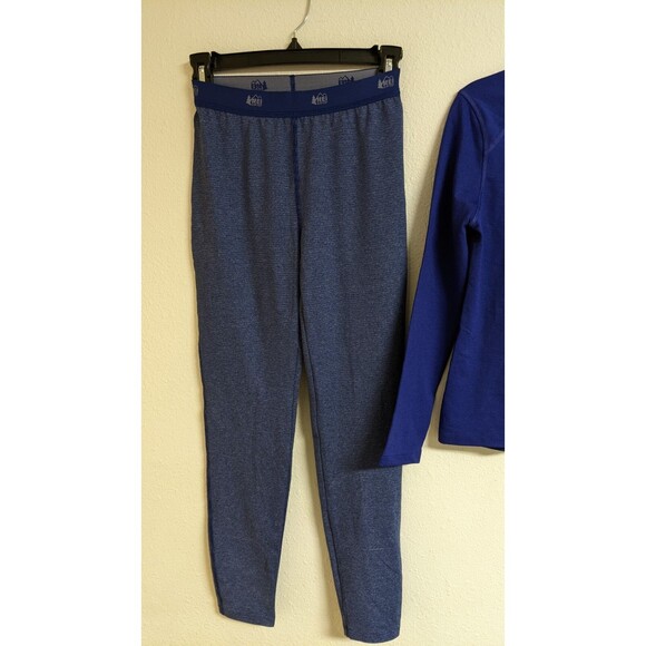 NEW Kids REI CO-OP Purple 2-Piece Long Underwear Set Size 10-12 - Picture 2 of 13